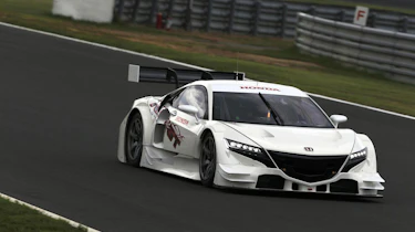 Honda NSX Concept-GT on the track