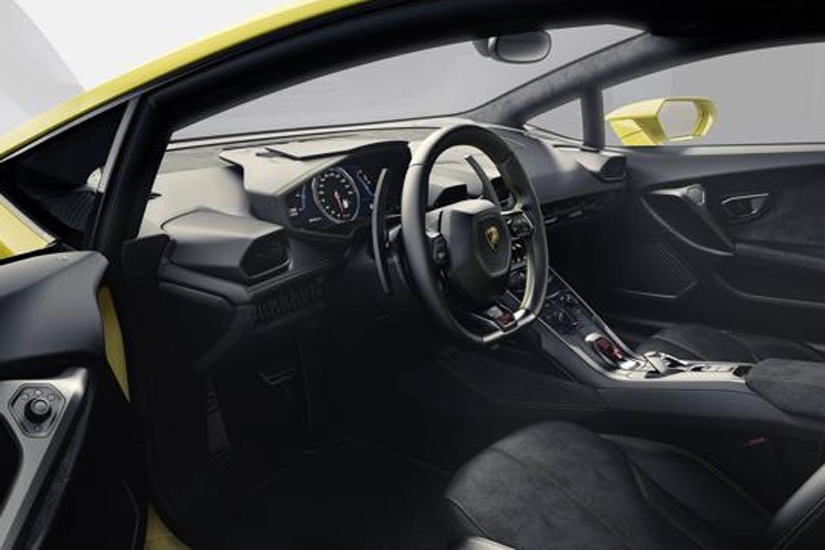 Lamborghini Huracan interior