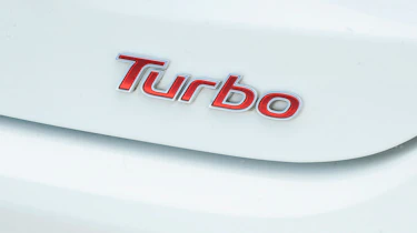 Hyundai Veloster Turbo badge