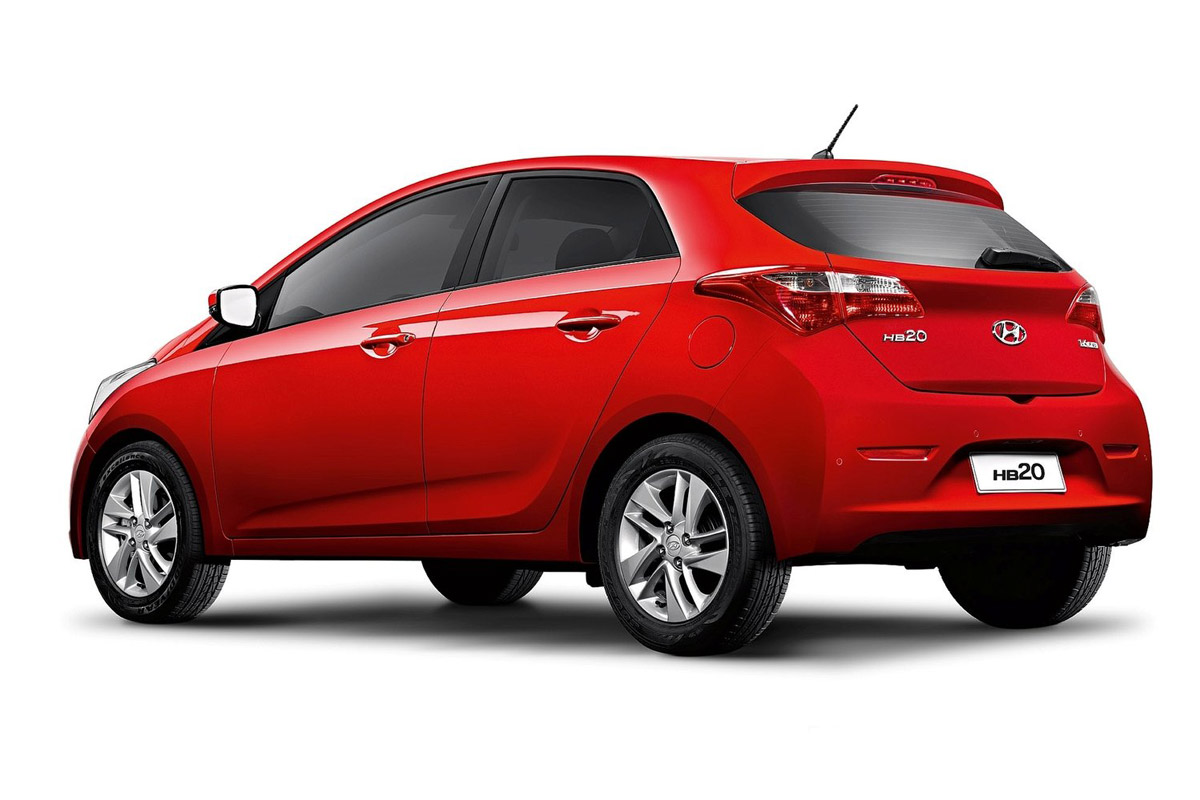 Hyundai HB20 rear