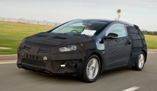 Hyundai i30 3dr prototype front action
