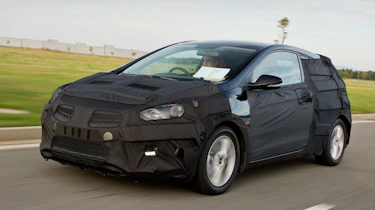 Hyundai i30 3dr prototype front action