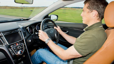 Hyundai i30 3dr prototype driving