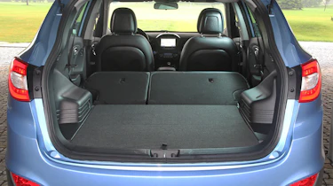 Hyundai ix35 Premium SE seats folded