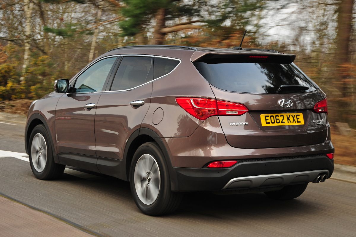 Hyundai Santa Fe 2.2 CRDi Premium rear tracking
