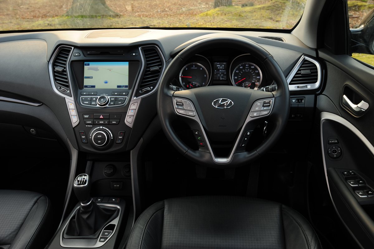 Hyundai Santa Fe 2.2 CRDi Premium interior