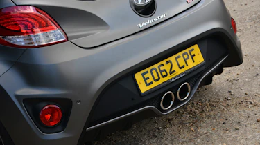 Hyundai Veloster Turbo rear detail