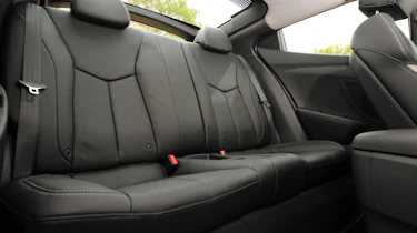 Hyundai Veloster Turbo rear seats