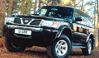 Front view of Nissan Patrol