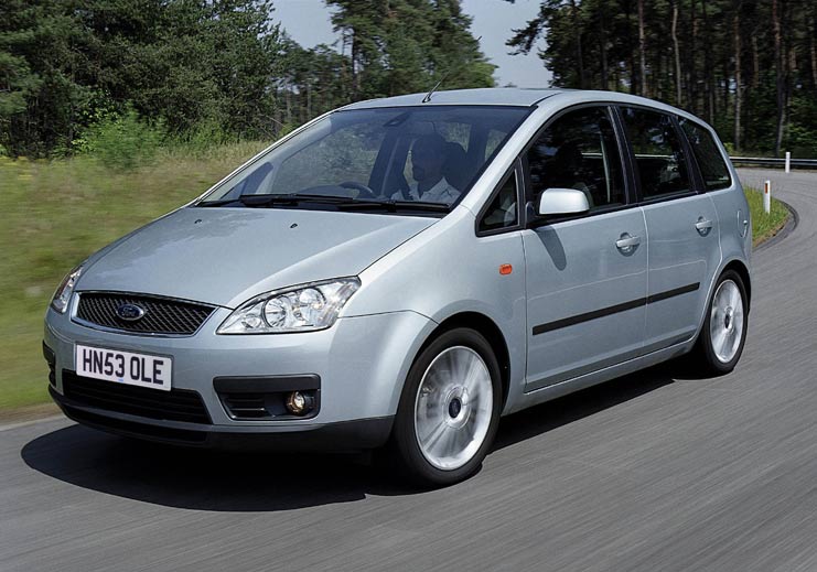 Front view of Ford Focus C-MAX