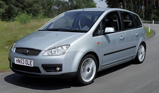 Front view of Ford Focus C-MAX