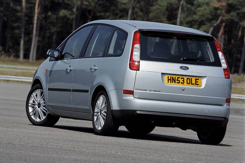 Rear view of Ford Focus C-MAX