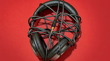 tangled headphones