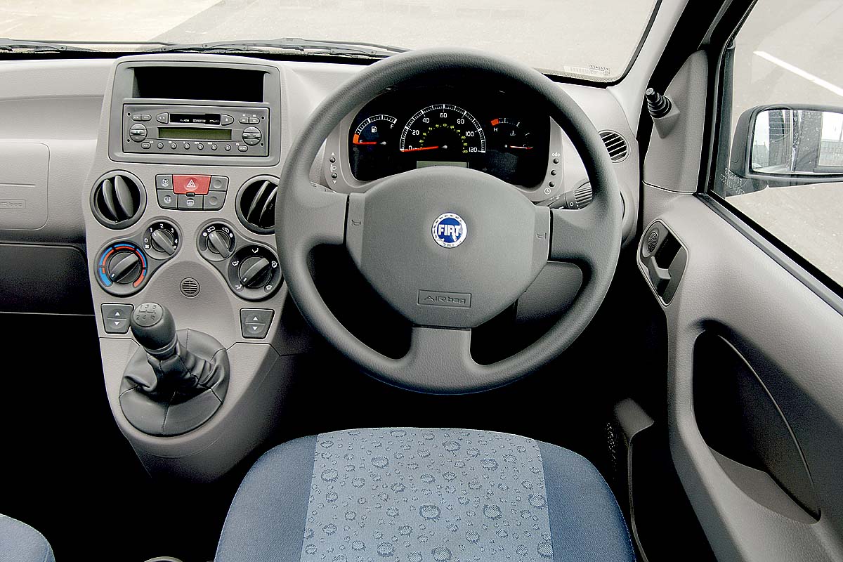 Fiat Panda dashboard