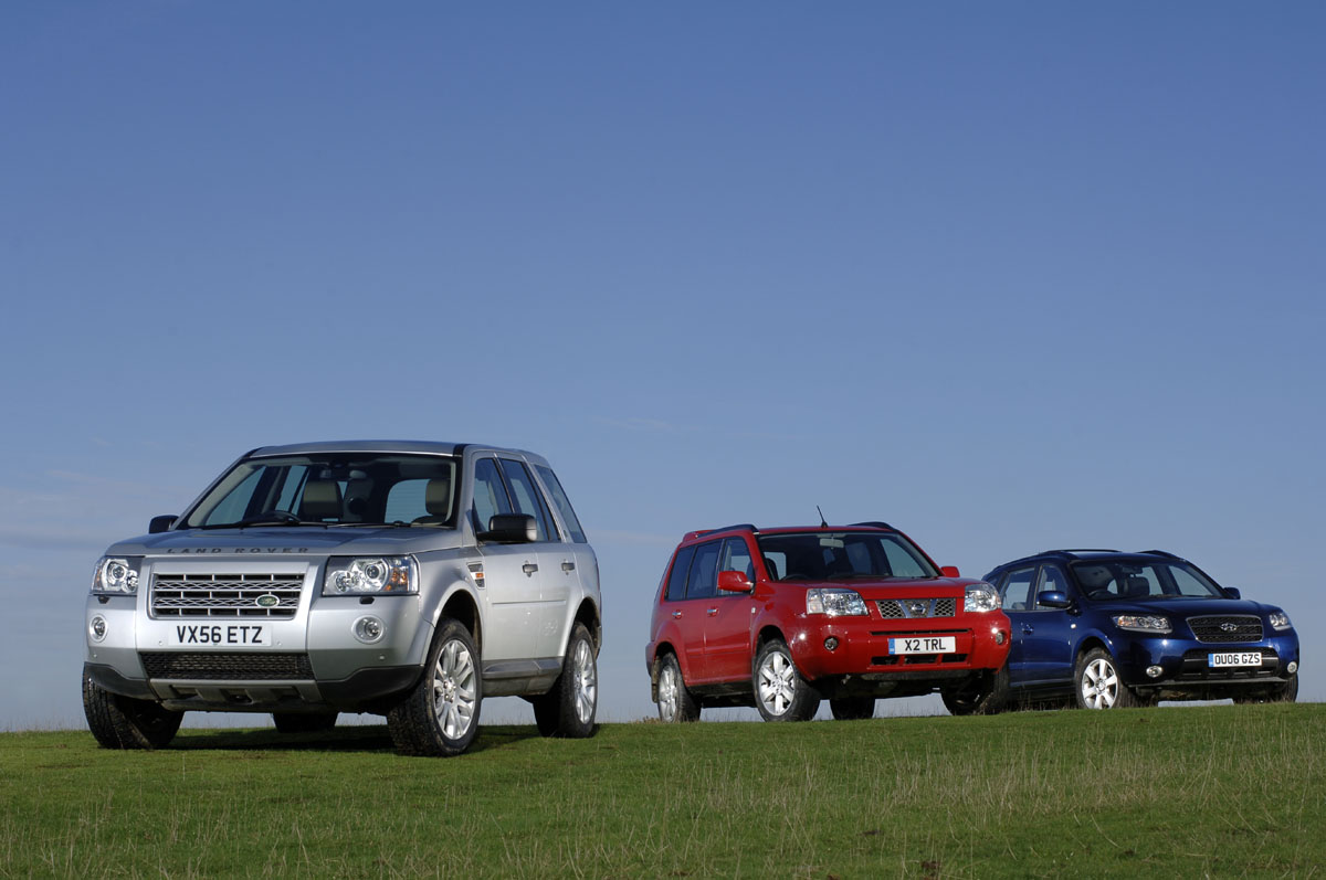 Compact SUV group shot