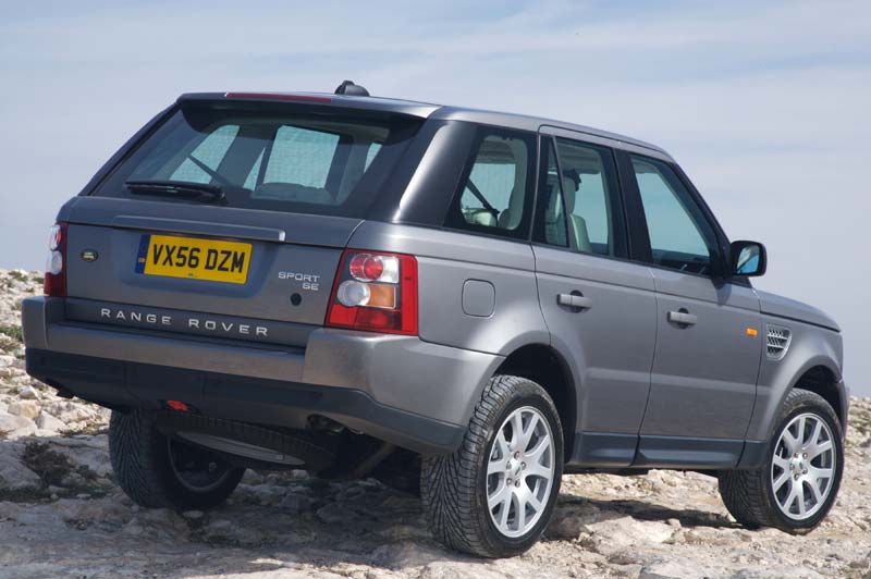 Range Rover Sport TDV8 rear view