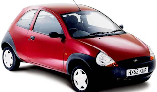 Front view of Ford Ka