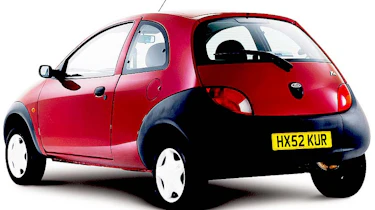 Rear view of Ford Ka