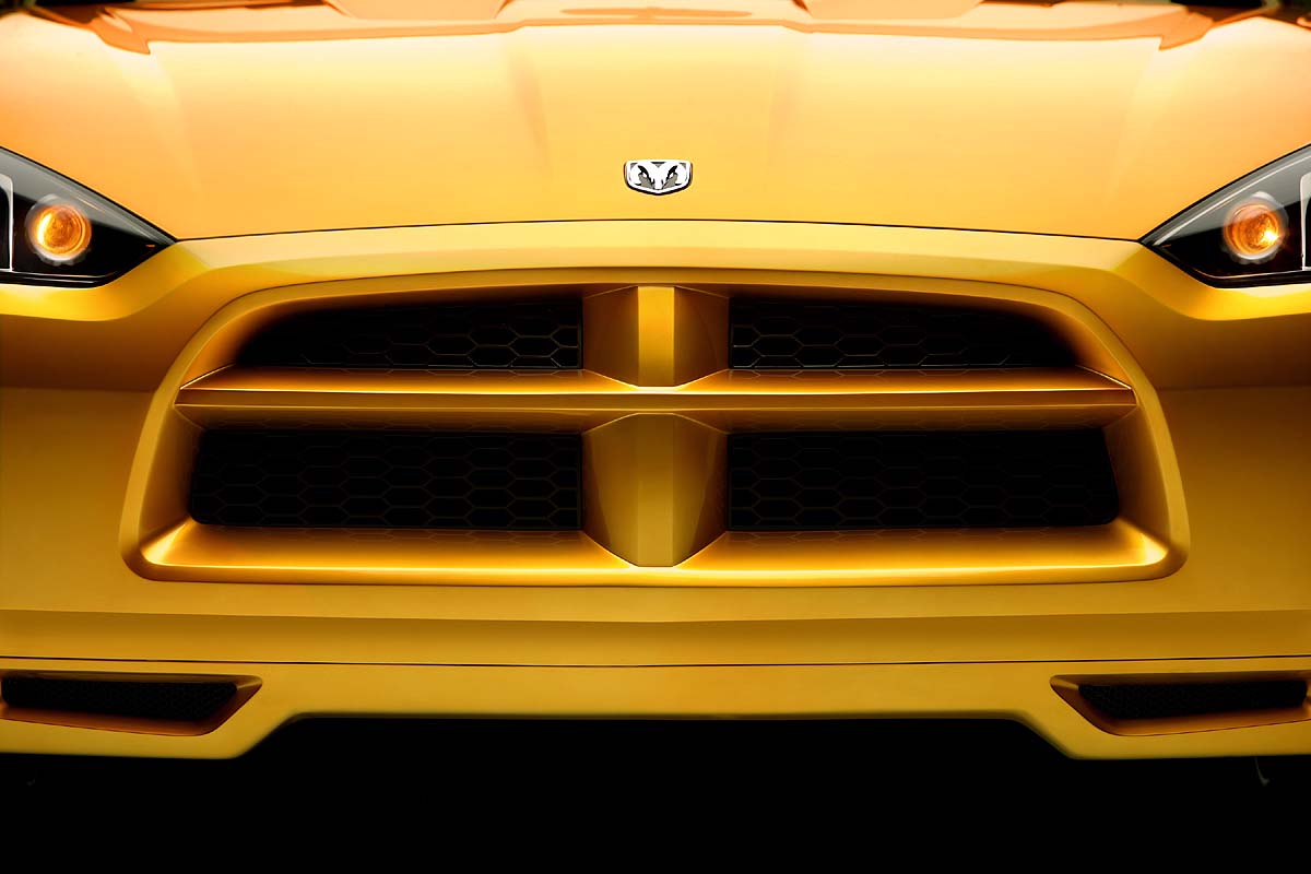 Dodge Demon grille