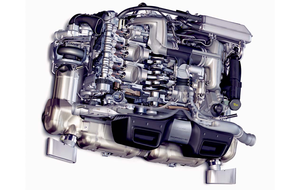Porsche 911 Turbo engine