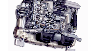 Porsche 911 Turbo engine