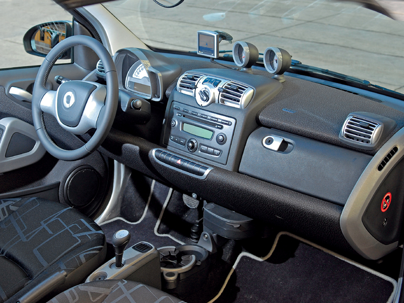 Smart ForTwo Cabriolet dashboard