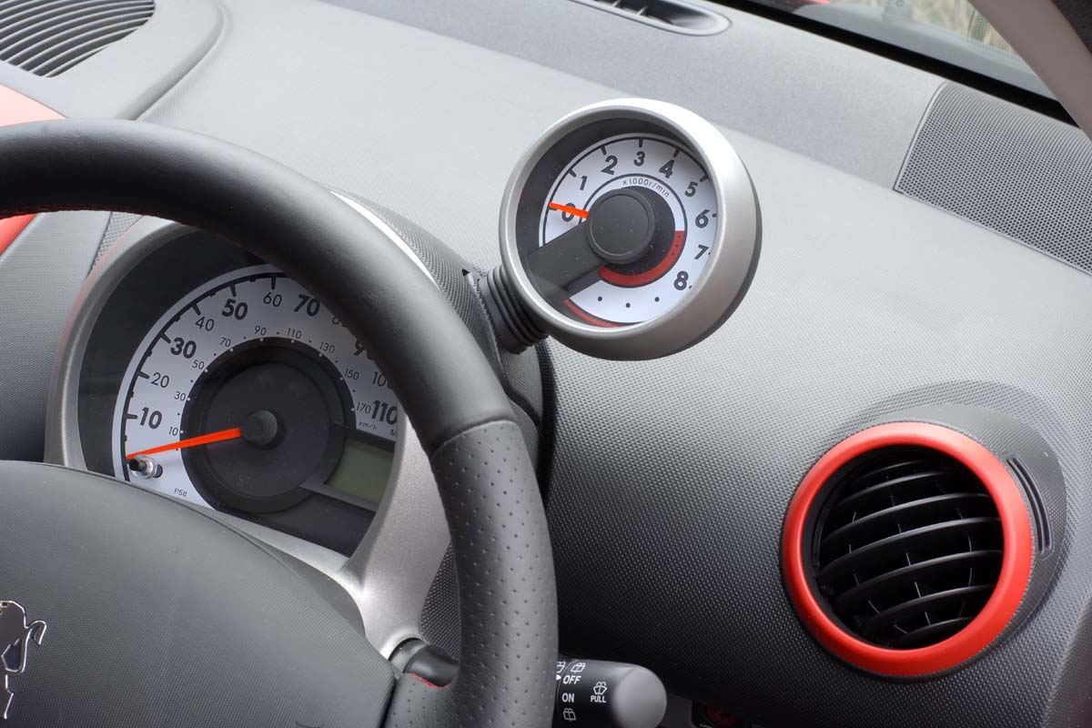 Peugeot 107 Sport XS dashboad