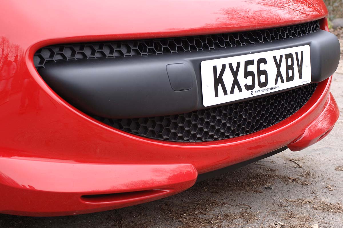 Peugeot 107 Sport XS grille