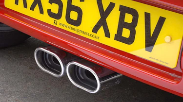 Peugeot 107 Sport XS exhausts
