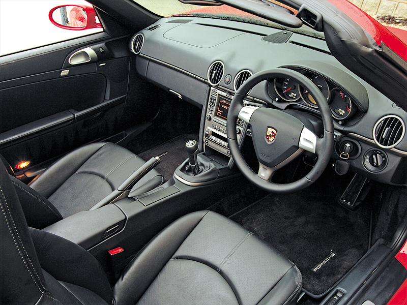 Porsche Boxster interior
