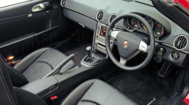 Porsche Boxster interior
