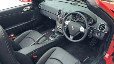 Porsche Boxster interior