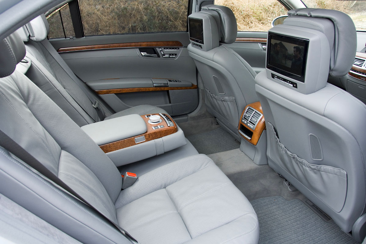 Mercedes S600L interior