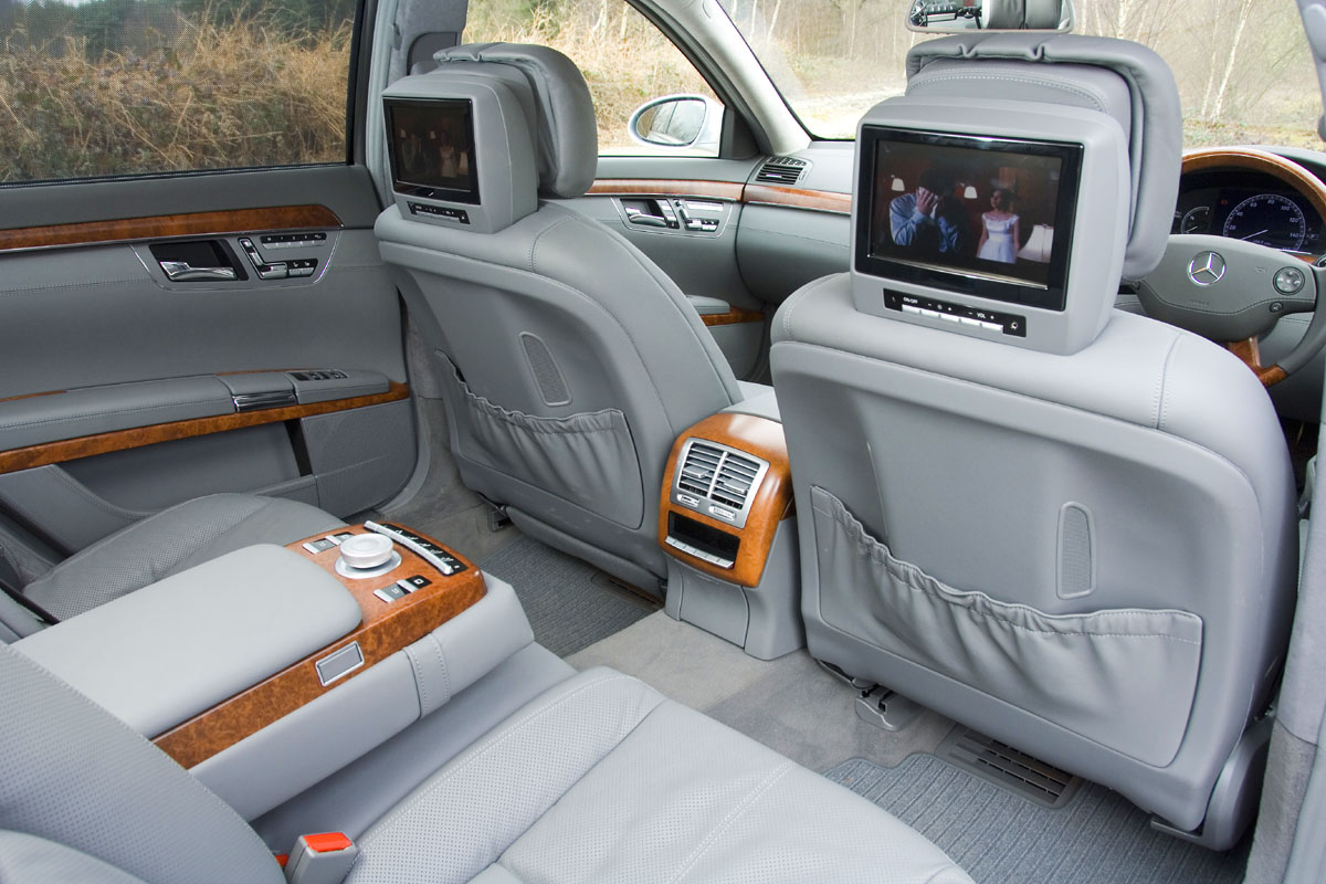 Mercedes S600L interior