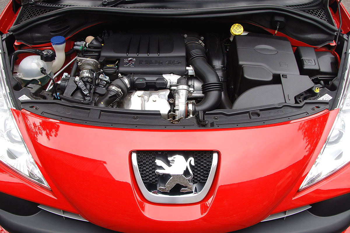 Peugeot 207 GT HDi grille