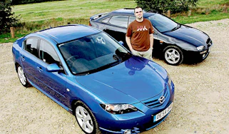 Side view of Mazda 3