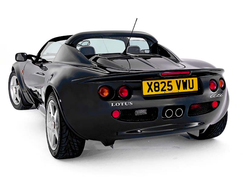 Rear view of Lotus Elis