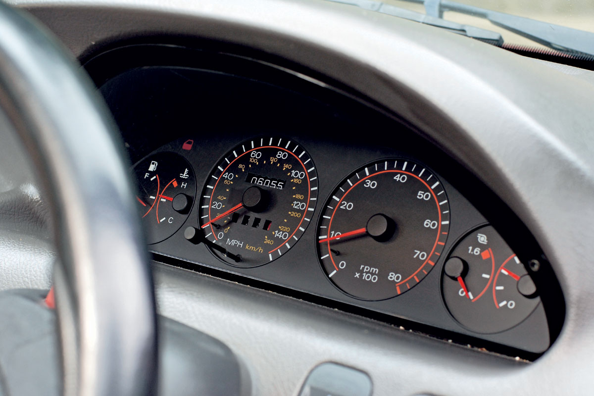 Fiat Punto dashboard