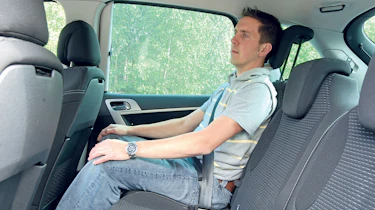 Citroen C4 Picasso rear seating