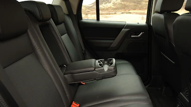Land Rover Freelander TD4 rear seats