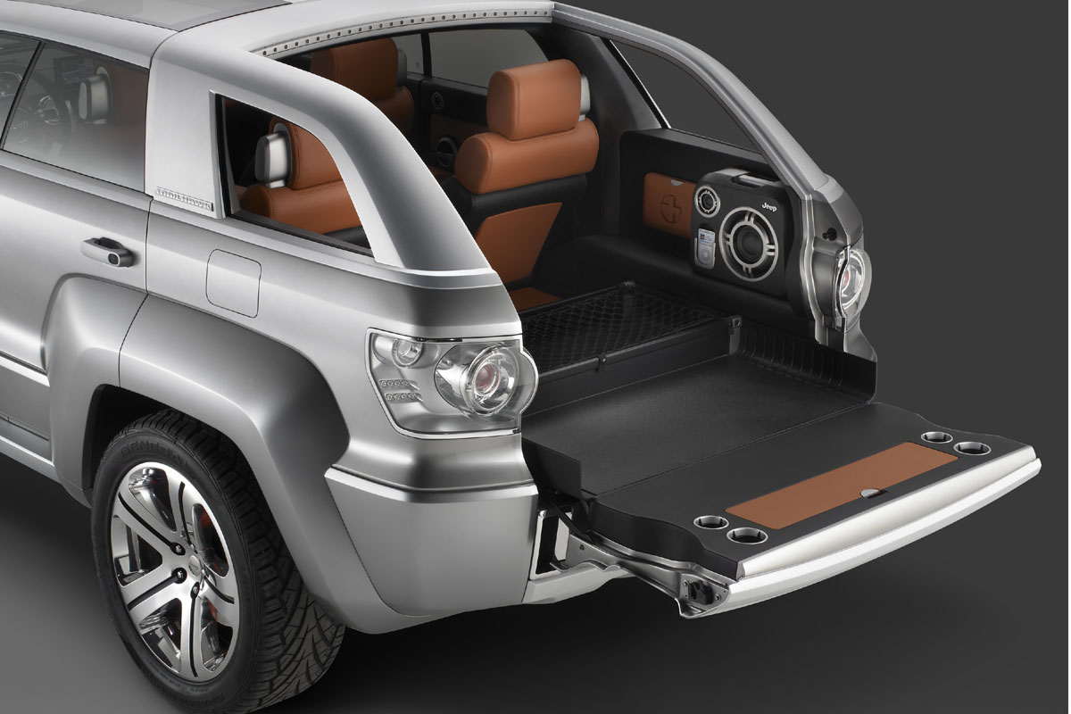 Jeep Trailhawk	tailgate