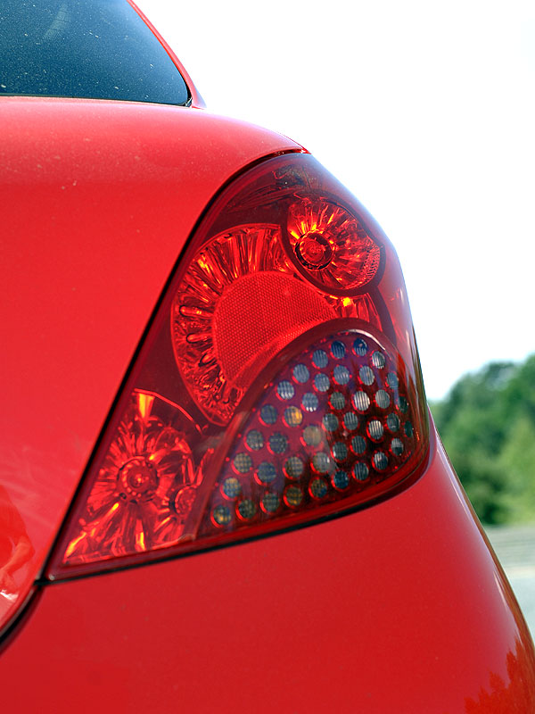 Peugeot 207 GTi rear lamp