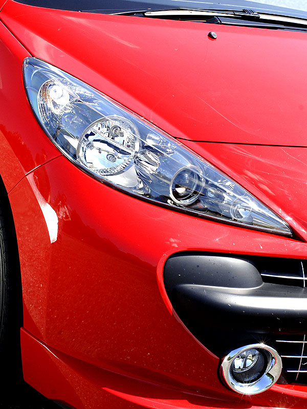 Peugeot 207 GTi headlamp