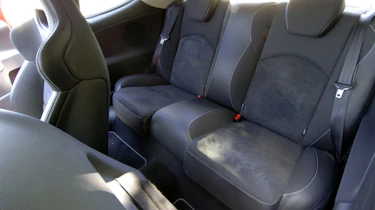 Peugeot 207 GTi rear seats