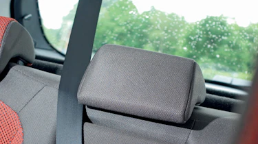 Nissan Qashqai rear seats