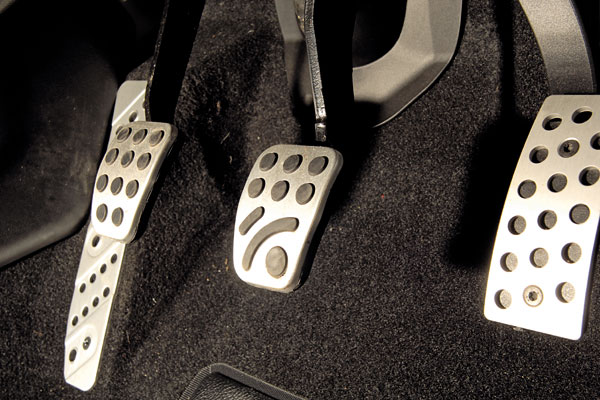 Metal pedals Mazda 3 MPS