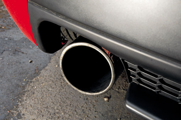 Mazda 3 MPS exhaust