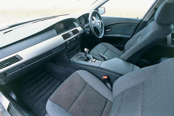 BMW 5-Series interior