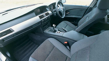 BMW 5-Series interior