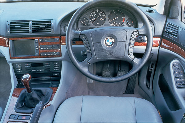 BMW 5-Series interior